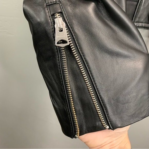 MACKAGE Lennox Lamb Leather Jacket - Picture 12 of 13